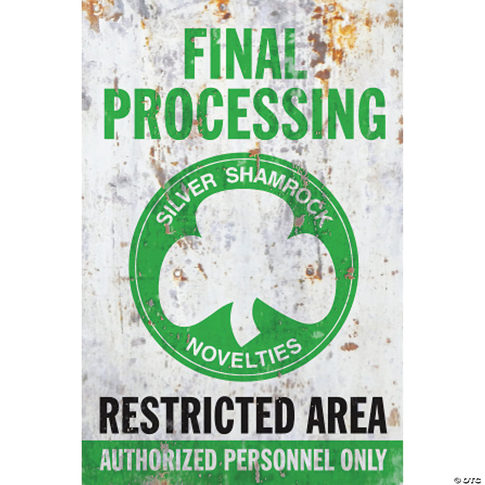 Halloween III Metal Sign