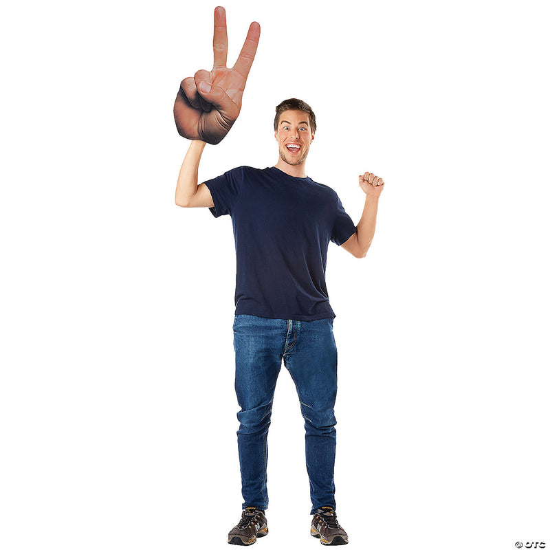 Hand Peace Sign Decoration - image 1