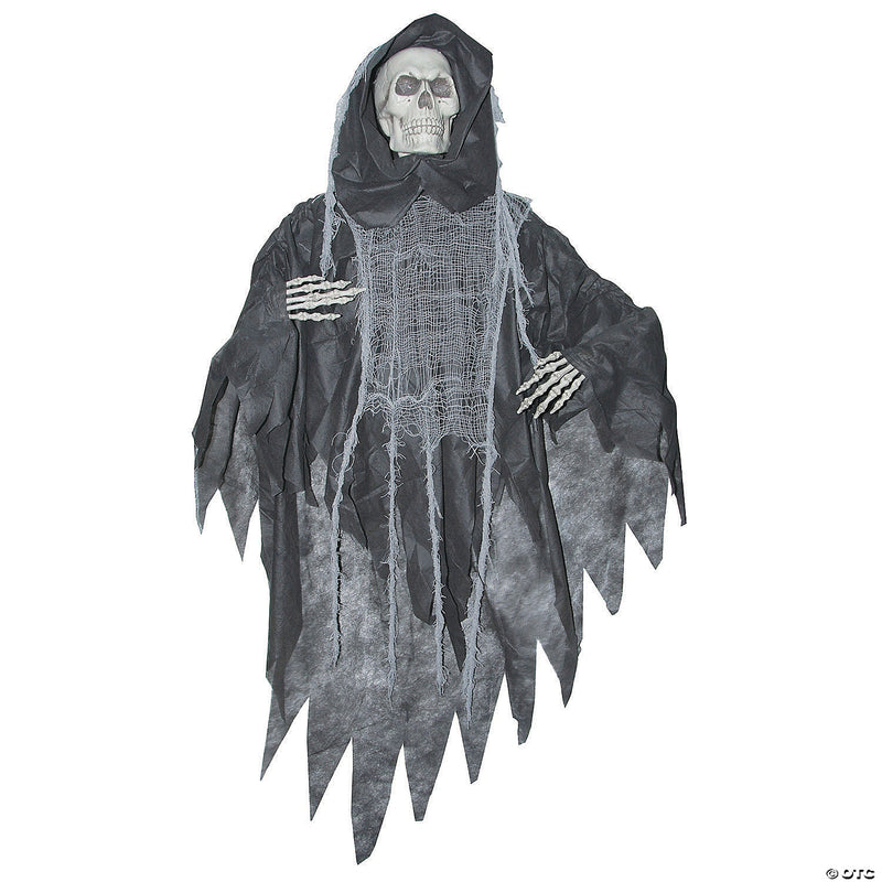60" Hanging Black Reaper Halloween Decoration - image 1