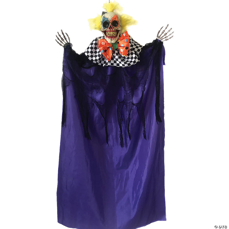 35" Hanging Creepy Clown Decoration - image 1