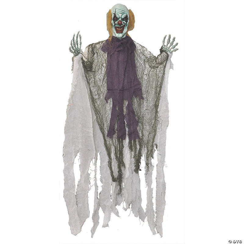 Hanging Devil Clown Halloween Decoration - image 1