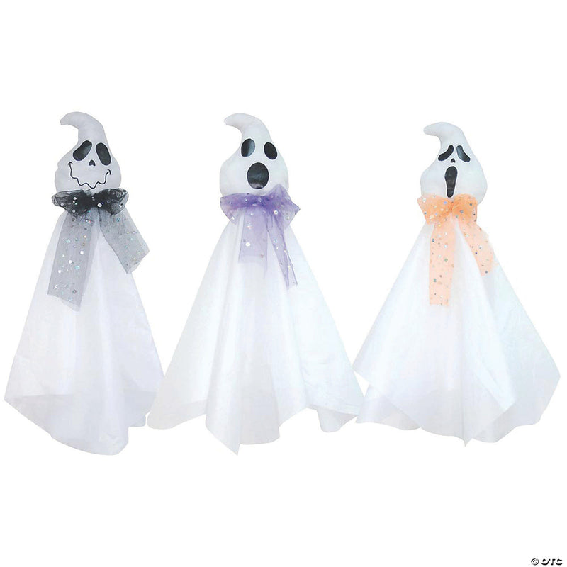 Hanging Friendly Ghost Halloween Decoration - image 1