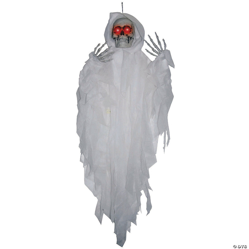 Hanging Light-Up White Reaper Halloween Decoration - image 1