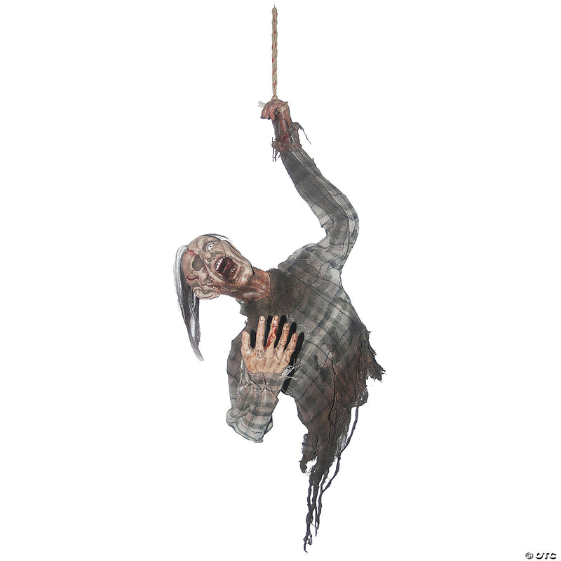 36" Hanging Zombie Torso Decoration - image 1