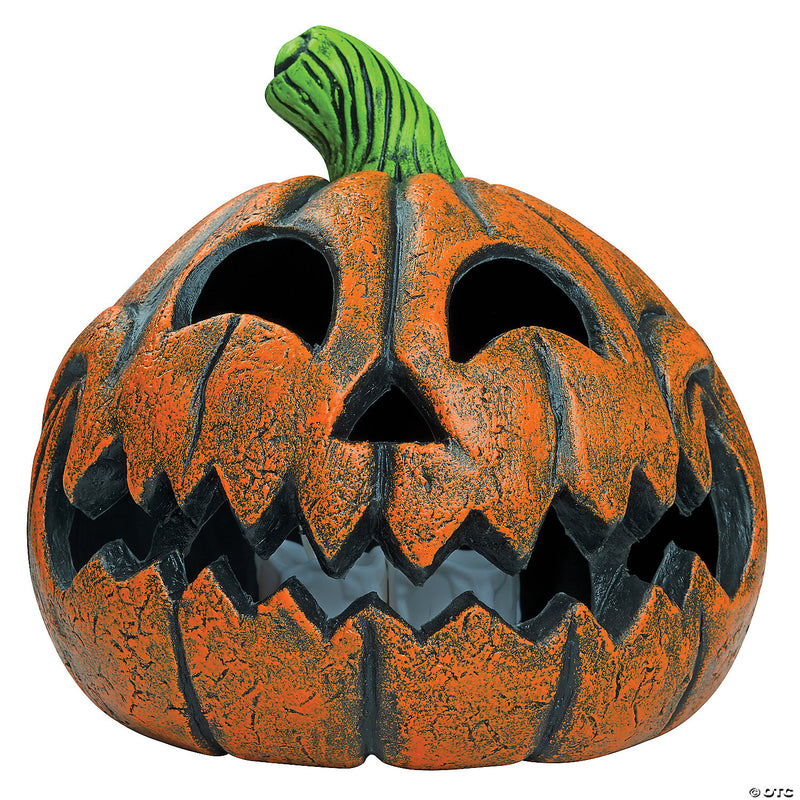 9" Happy Pumpkin Jack-o-Lantern Decoration | Costume-Shop.com - image 1