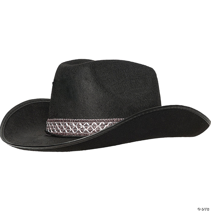 Hat Sheriff Black Ad One Size