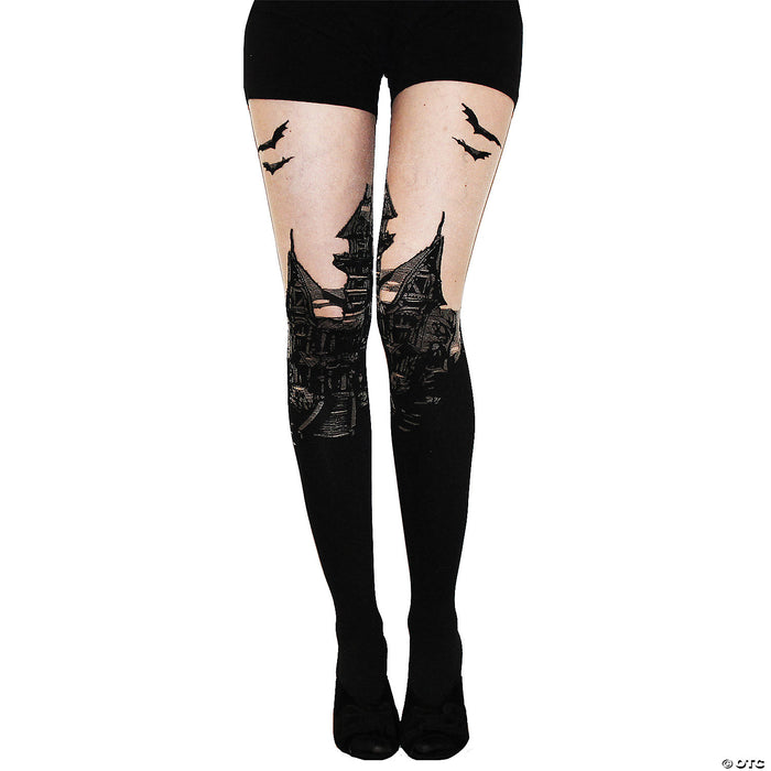 Haunted House Tights