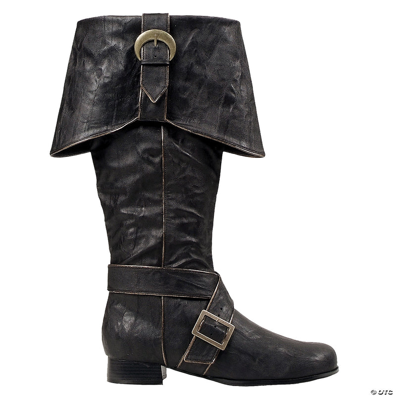 Heel Knee High Pirate Boot | Costume-shop.com - BROWN / 12-13 - image 3