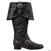 Heel Knee High Pirate Boot | Costume-shop.com - BROWN / 12-13 - image 4