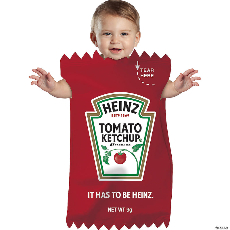 Heinz Ketchup Packet Bunting Costume - image 1