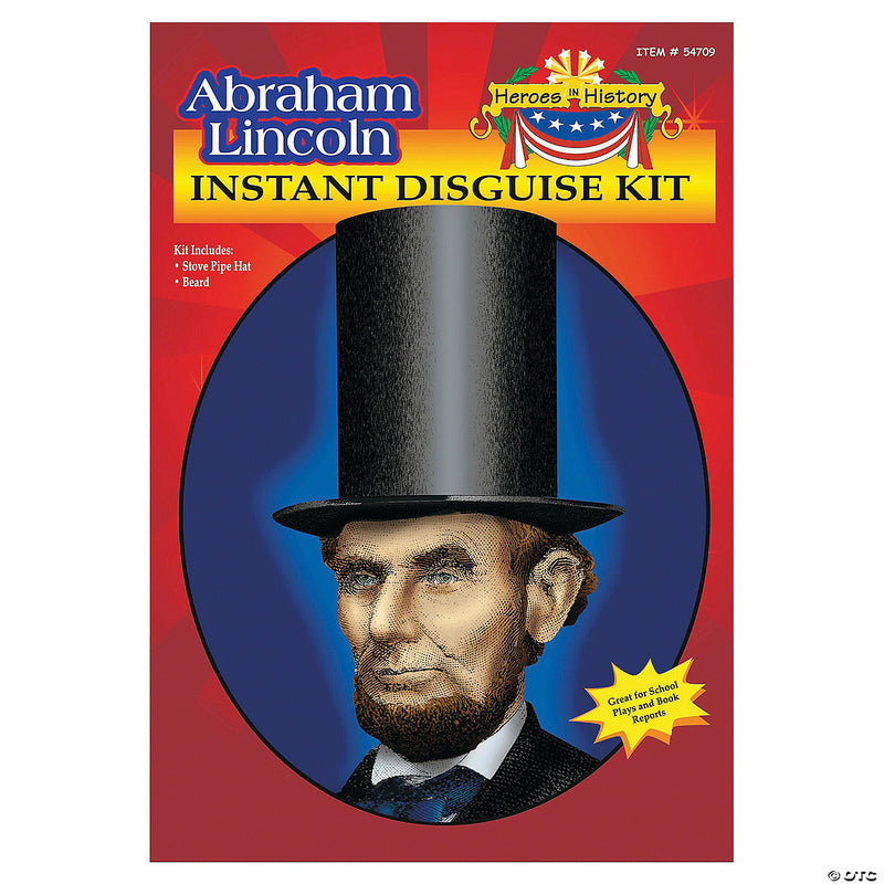 Heroes in History: Abraham Lincoln Beard & Hat - image 1