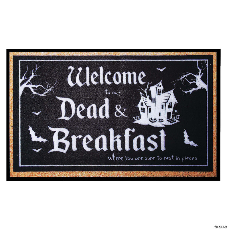 Welcome to Our Dead & Breakfast Doormat - image 1