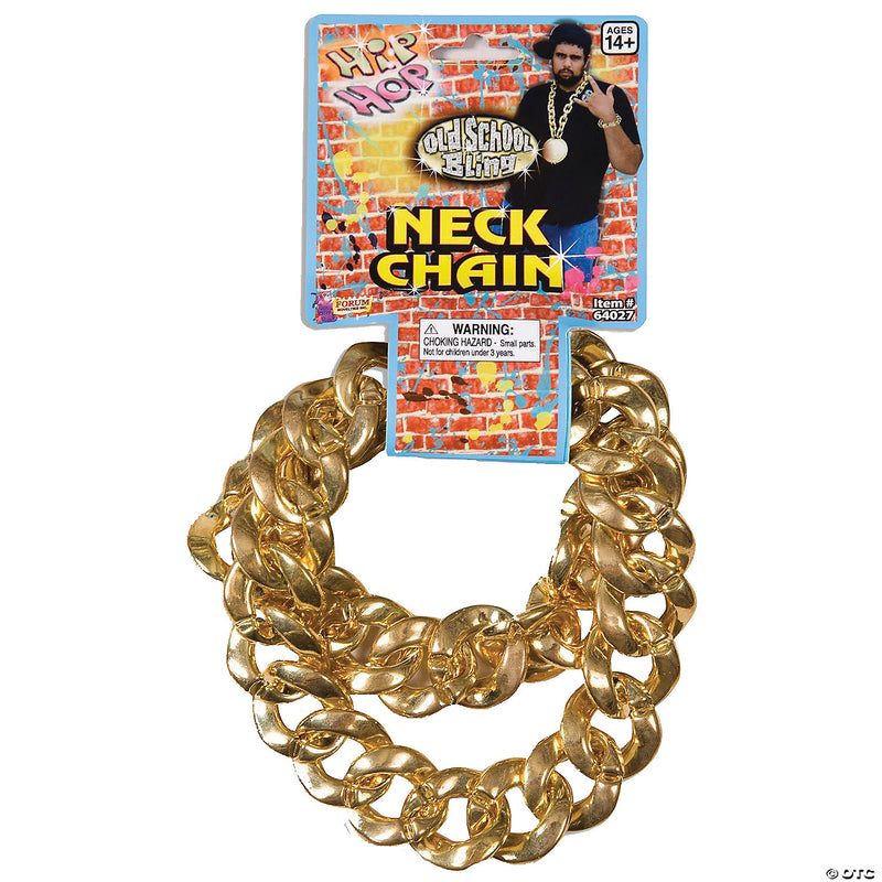 Hip Hop Gold Chain | Costume-shop.com - image 1