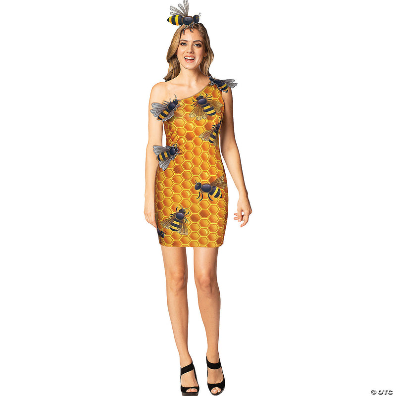 Women's Honey Comb Dress | Costume-Shop.com - image 1