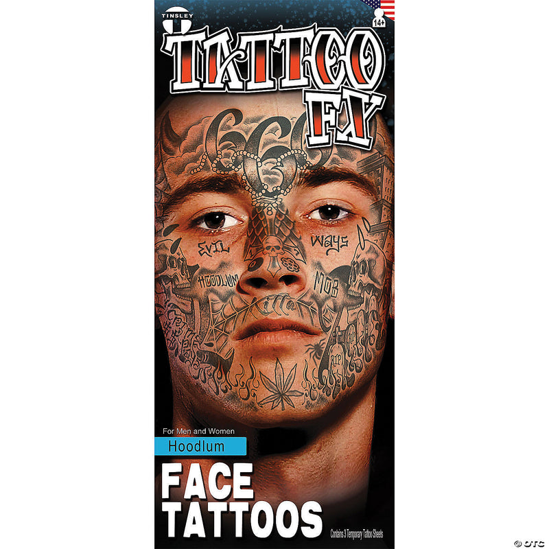 Hoodlum Face Tattoo Fx - image 1