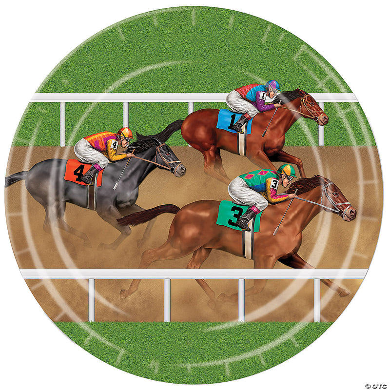 Horse Racing Plates 9" - image 1