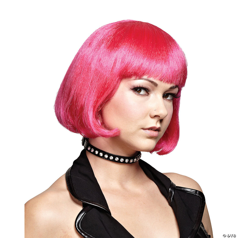 Hot Pink Wig - image 1