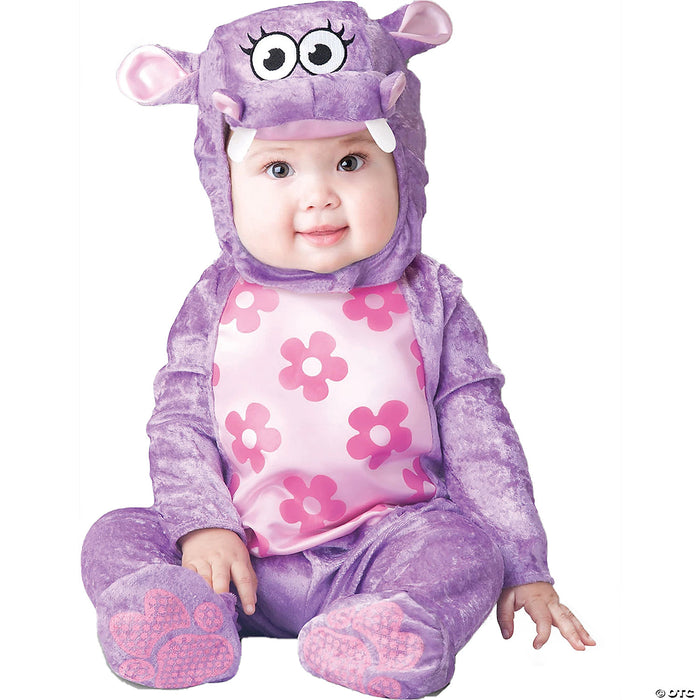 Infant Huggable Hippo Costume - Cuddly and Cute Safari Fun! 🦛💜