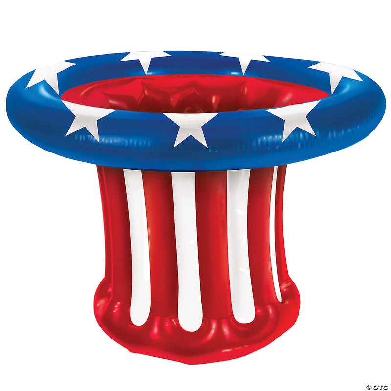 Inflatable Patriotic Cooler - image 1