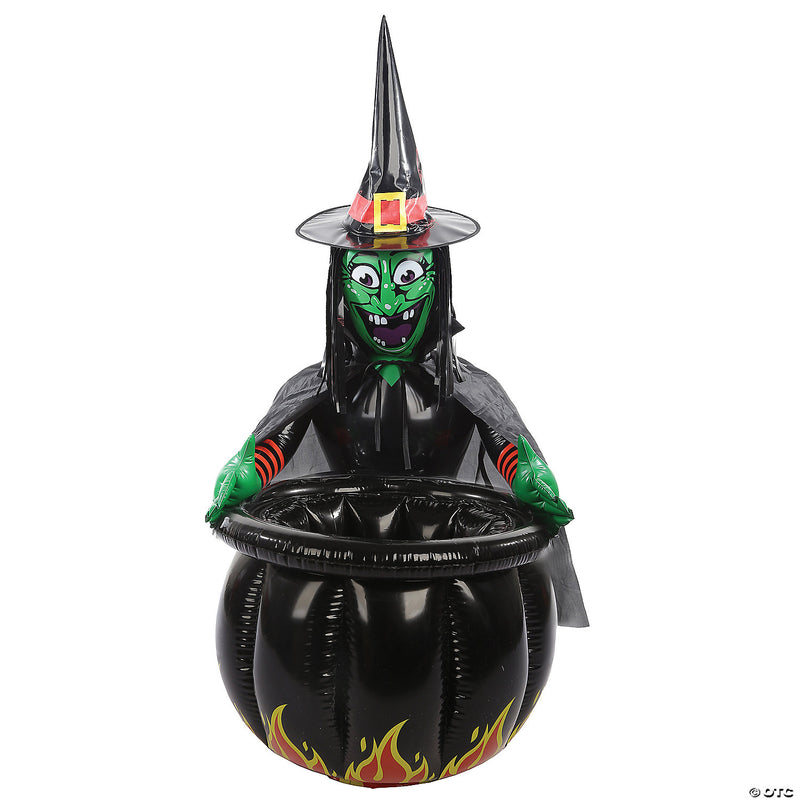 Inflatable Witch Cauldron Cooler - image 1