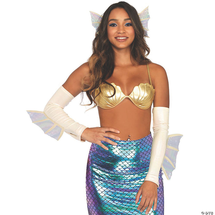 Iridescent Mermaid Costume Kit