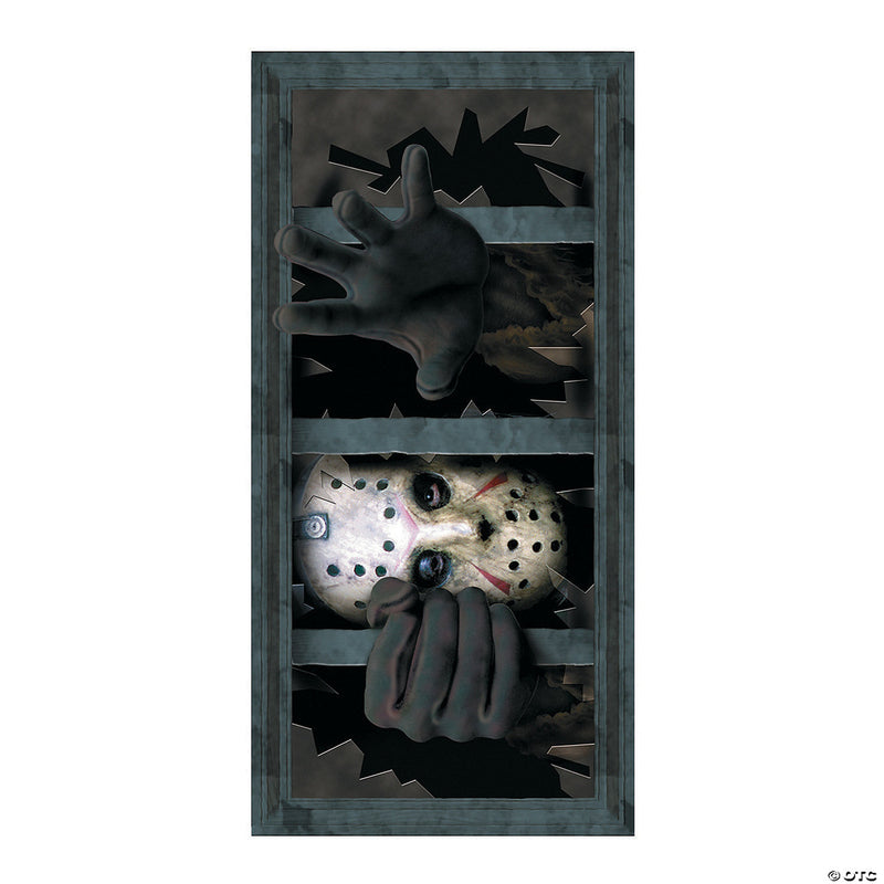 Jason Wall Window Decal Halloween Decoration - image 1