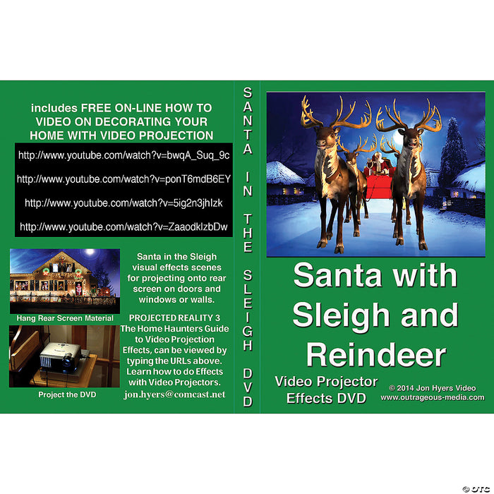 Jon Hyers Santa And Reindeer DVD