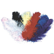 Jumbo Ostrich Plume | Costume-shop.com - BLACK - image 2