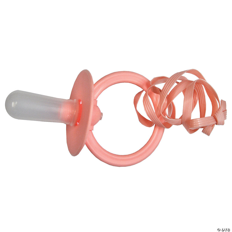 Jumbo Pink Pacifier | Costume-Shop.com - image 1