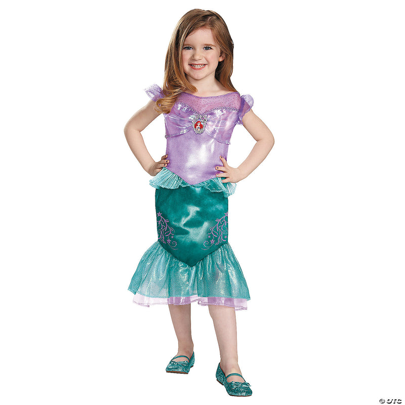 Kids Classic Little Mermaid Ariel Costume Small 4-6 - CHILD 4-6X - image 2