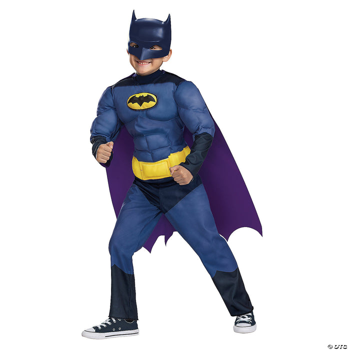 Kids Classic Muscle Batweheels Batman Costume Medium 7-8