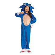 Kids Classic Sonic Movie Costume Large 10-12 - LARGE - image 1