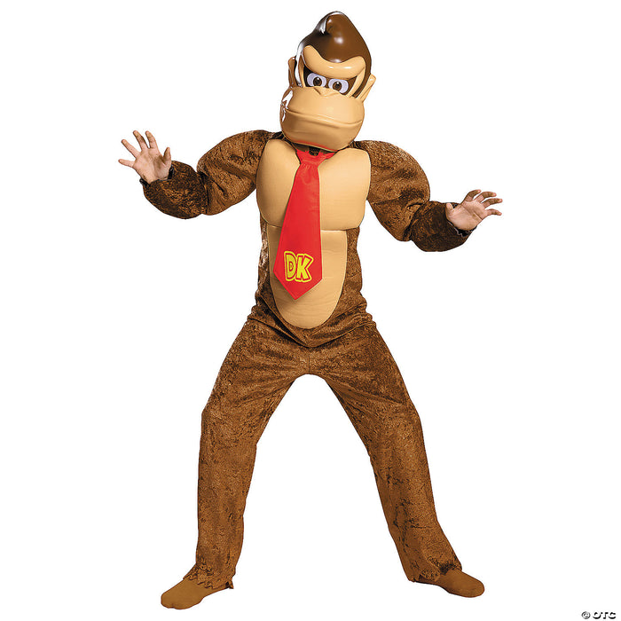 Kids Deluxe Donkey Kong Costume Child L 10-12