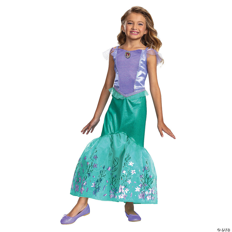 Kids Deluxe Little Mermaid Ariel | Costume-Shop.com - GIRLS 7-8 - image 2