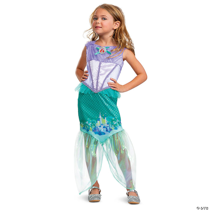 Kids Deluxe Little Mermaid Ariel Costume - Small 4-6