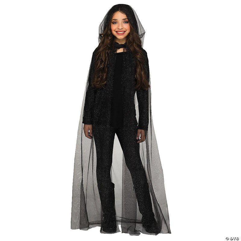 Kids' Hooded Sparkle Cape Costume | Costume-Shop.com - image 1