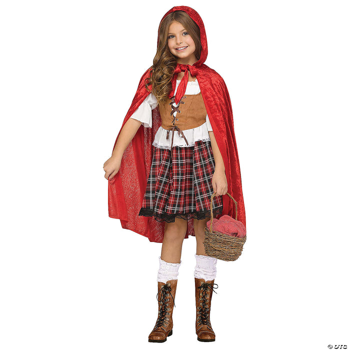 Kids Red Riding Hood Costume Large 12-14