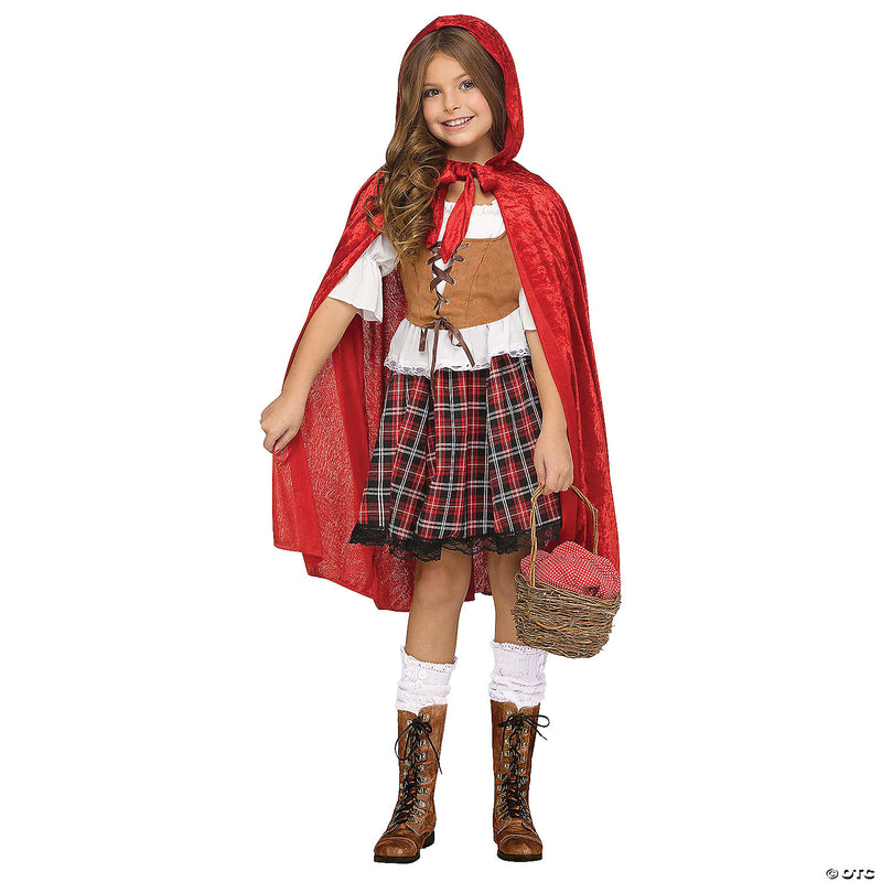 Kids Red Riding Hood Costume - LARGE - image 3