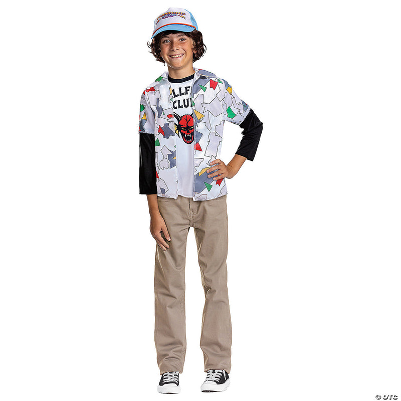 Kids Stranger Things Dustin Costume Kit Large 10-12