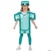 Kid's Classic Minecraft Armor Costume - BOYS 10-12 - image 2