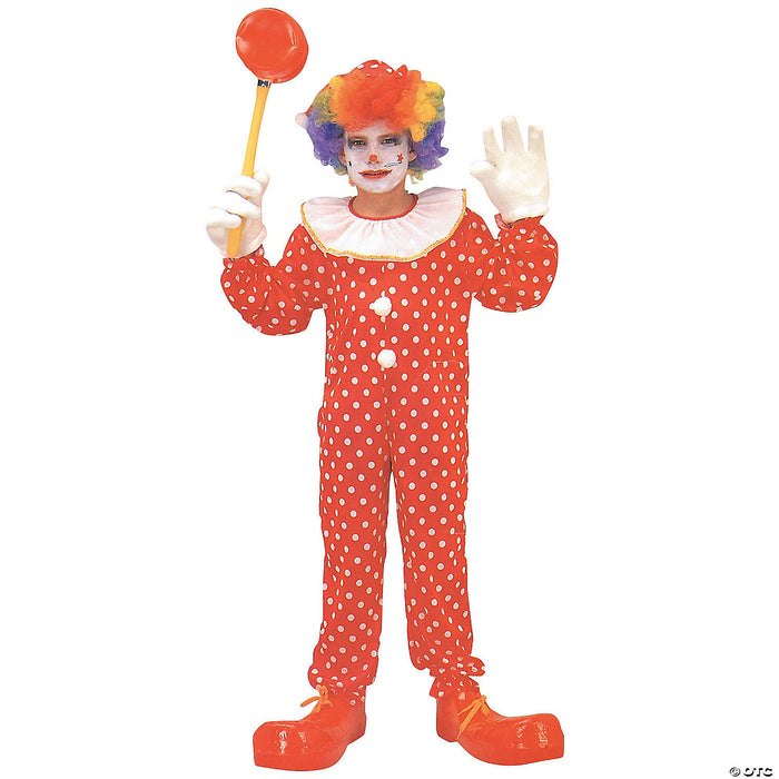 Kid's Deluxe Clown Costume - Large