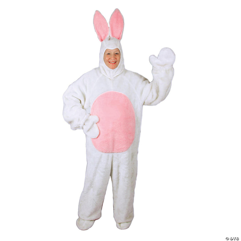Kid's Easter Bunny Suit with Hood - White - WHITE - image 1