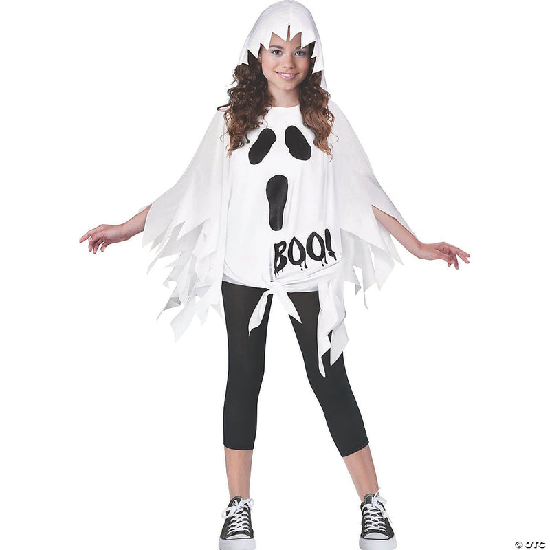 Kid's Ghost Poncho | Costume-Shop.com - image 1