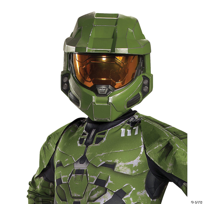 Kid’s Halo Infinite Master Chief Half Mask - image 1