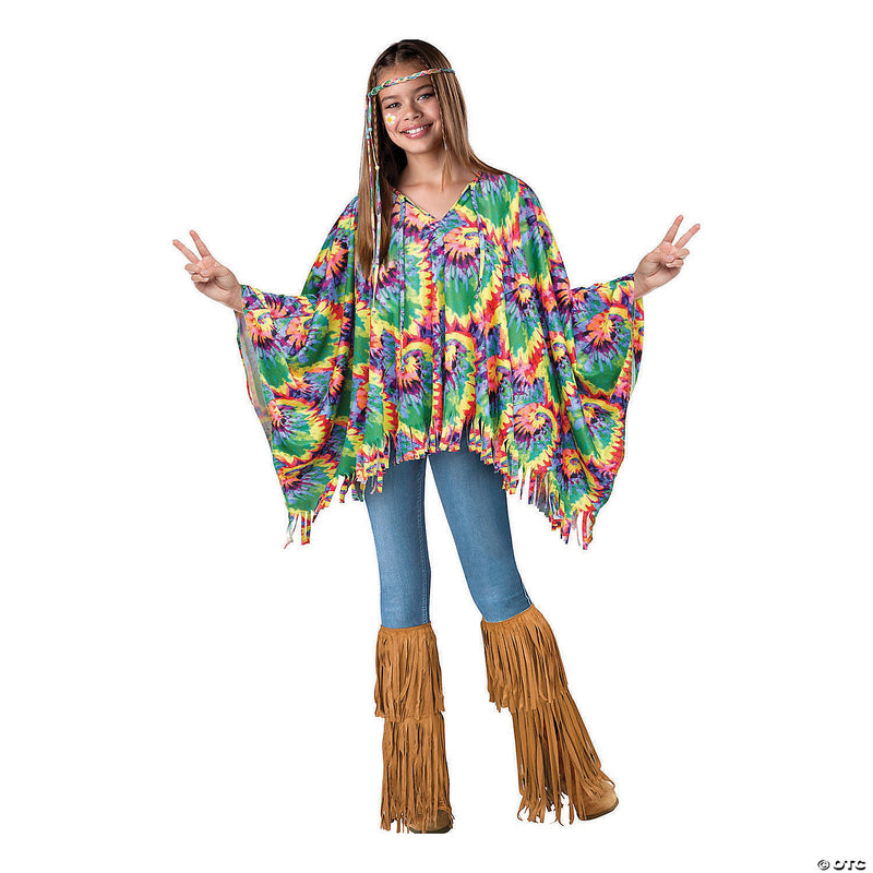 Kid's Hippie Poncho | Costume-Shop.com - image 1