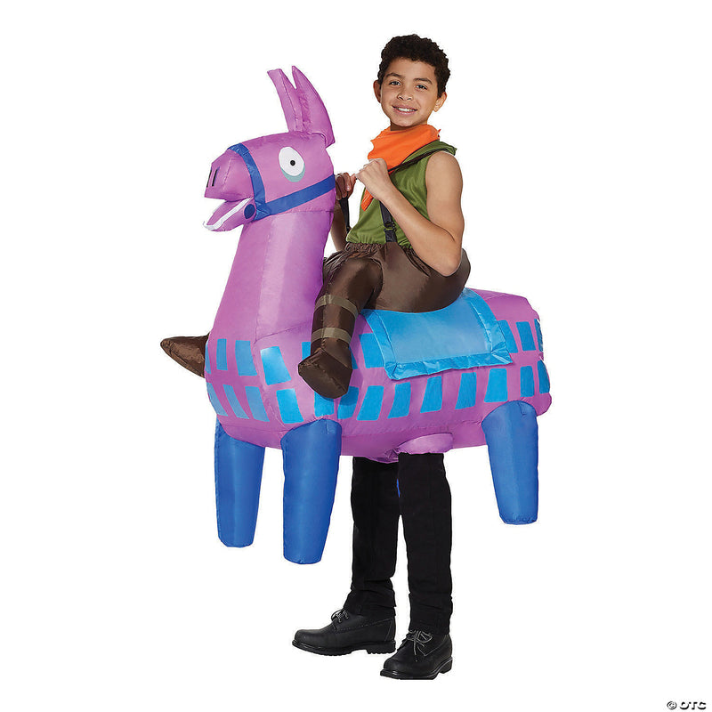 Kid's Inflatable Fortnite Giddy-Up Costume - image 1