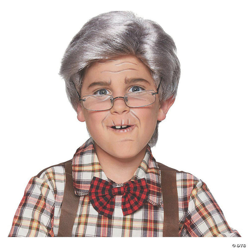 Kid's Old Man Wig - image 1