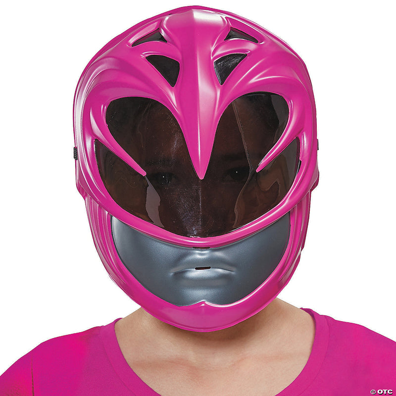Kid's Pink Ranger Vacuum Mask - image 1