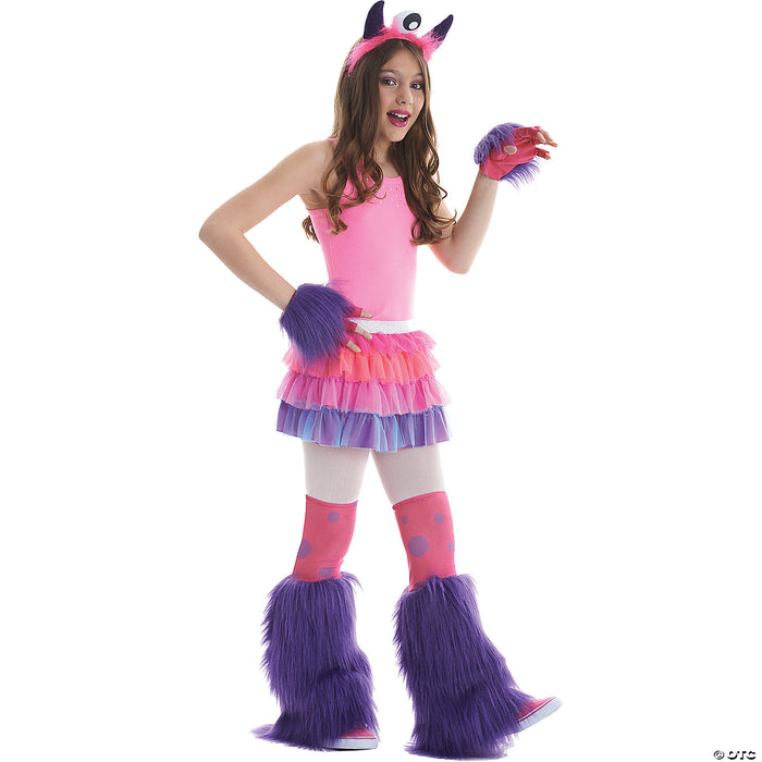 Kid's Purple Monster Costume Kit