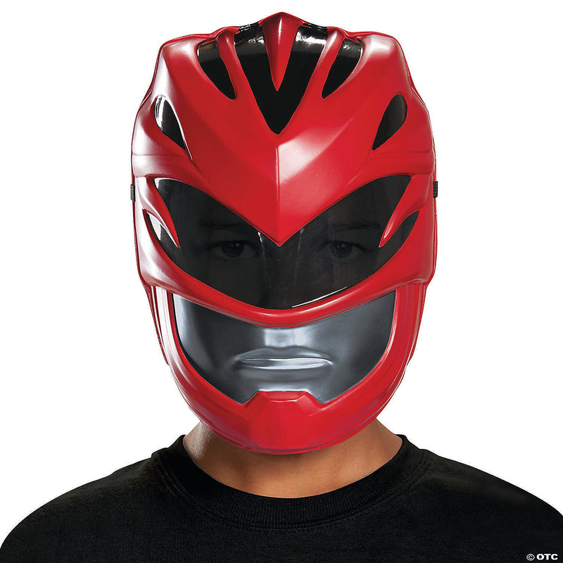 Kid's Red Ranger Vacuum Mask - image 1